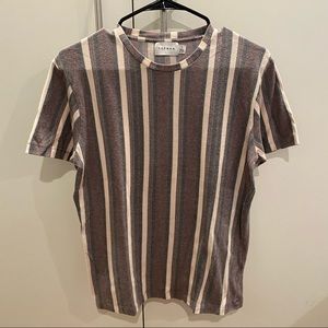Topman Washed Stripe Tee